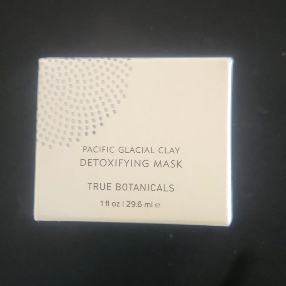 True botanicals Pacific Glacial clay detoxifying mask